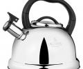 Чайник со свистком и складывающейся ручкой "AGNESS" 937-033, 3,0 л