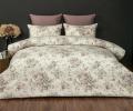 Постельное белье с одеялом "Kazanov.A." Альвина (пыльная роза) Велюр/Egypt Cotton, Семейный