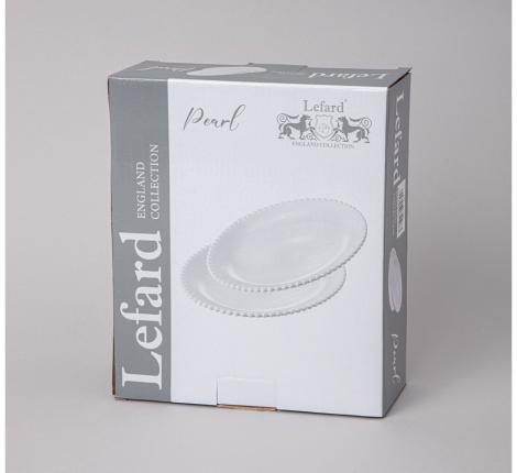 Набор овальных тарелок 2 шт. "PEARL", 23*19,5*3 см