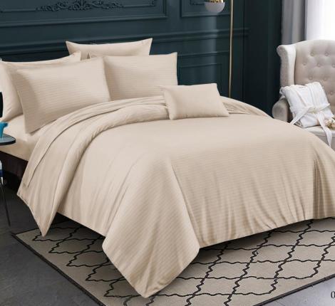 Постельное белье "Cleo" Stripe Satin 22/004-SSC, 2 спальный