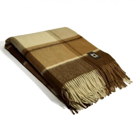 Плед INCALPACA (55% шерсть альпака, 45% шерсть мериноса) PP-22, 170x210