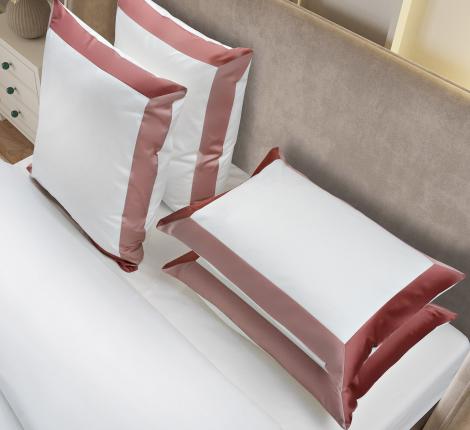 Постельное бельё Sharmes "Caledoscop" Семейный, розовый закат