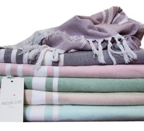 Полотенце для сауны Maison D'or "BABETTE" 100х200, зелёный