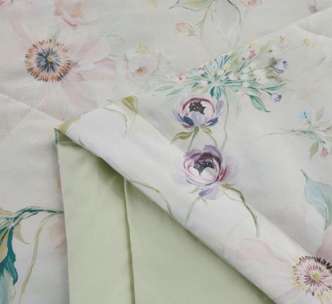 Постельное бельё с одеялом "Asabella" 2337-OSPS Сатин, 1,5 спальный