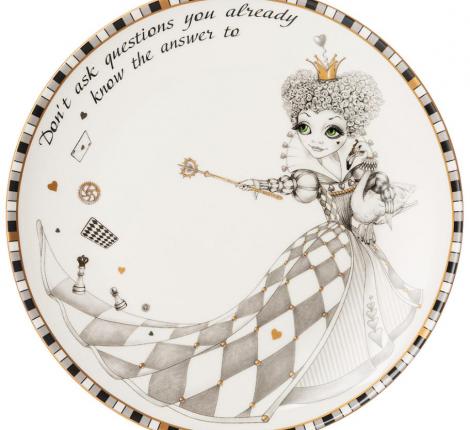 Тарелка закусочная "WONDERLAND" 590-532, диаметр 20 см