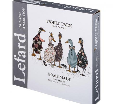 Набор закусочных тарелок 2 шт. "FAMILY FARM", диаметр 20,5 см.