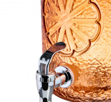 Диспенсер для напитков "ORANGE", 4 л