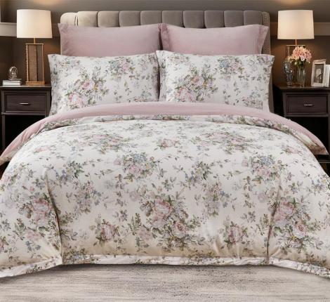 Постельное белье "Sofi de Marko" Джули №4 Велюр/Сатин, Евро