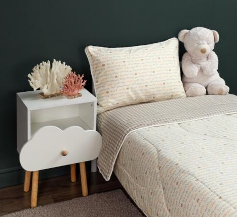 Постельное белье детское с одеялом "Sofi de Marko" Тэдди Сатин, 1,5 спальный