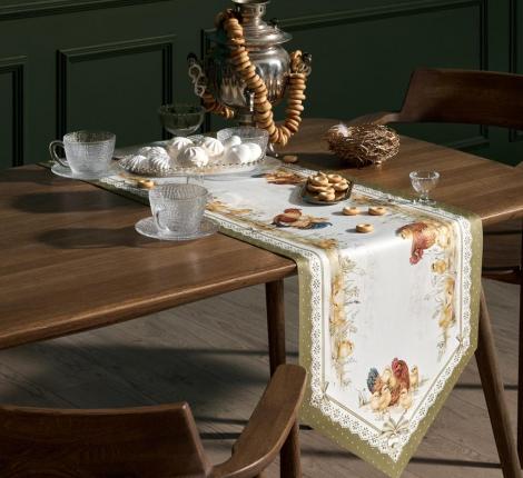 Дорожка с пропиткой "ЗОЛОТАЯ КУРОЧКА", 45х145 см