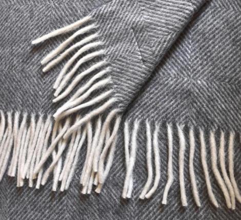 Плед INCALPACA (55% шерсть альпака, 45% шерсть мериноса) PP-45, 170x210