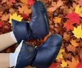 Сапожки-носочки пуховые "Comfort Socks Travel Grass" Navy, 36-39 р.