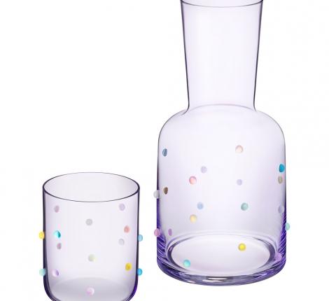 Графин с крышкой-стаканом  "COLORS" 685-144, 750/290 мл