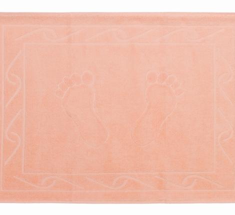 Махровое полотенце для ног 50x70 Hobby &quot;HAYAL&quot;, персиковый