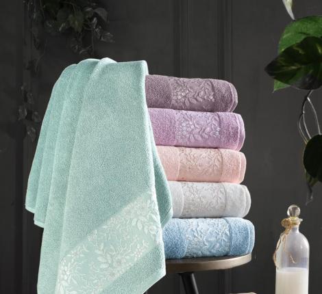 Набор махровых полотенец  KARACAN "Afrodita", 70х135-6 шт.