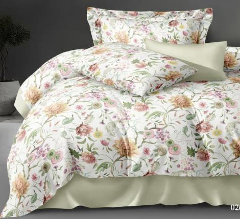 Постельное белье "Cleo" Perfecto 15/026-EH Сатин, 1,5 спальный