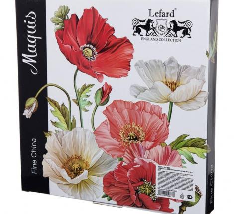 Блюдо двухъярусное "МАКИ", диаметр 20,5/27 см