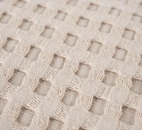 Халат вафельный Valtery (бежевый), XXL (52)