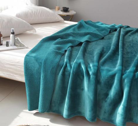 Плед "Sofi de Marko" София (мор.волна1) Велсофт, 160х220