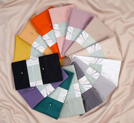 Наволочка "Sofi de Marko" Premium Mako (лиловый), 70х70