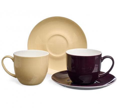 Чайный набор "TET-A-TET" 416-115 на 2 персоны, 4 предмета (300 мл)