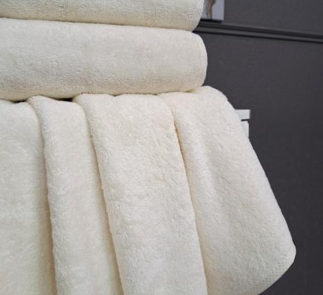 Комплект махровых полотенец "Kazanov.A." Lavinia (айвори), 50х90+70х140