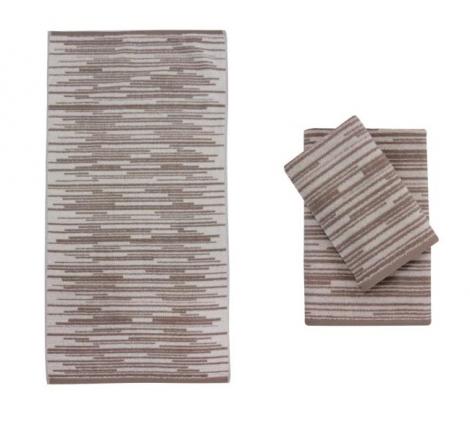 Полотенце банное PERLA Brown Cream (коричнево-кремовый), 50x100