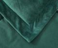 Постельное белье с одеялом "Sofi de Marko" Энрике (малахит) Велюр, 1,5 спальный