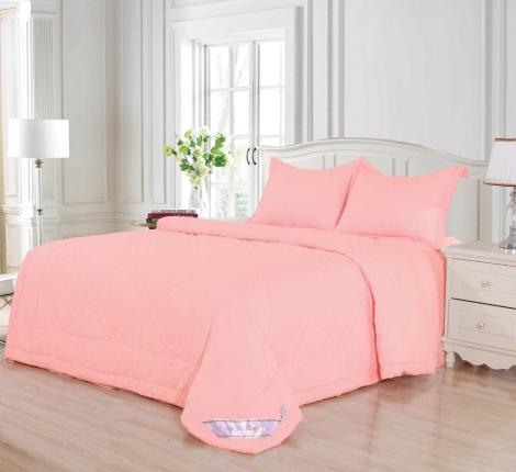Постельное белье с одеялом "Sofi de Marko" Сандра (св.персик) Жатый сатин, Евро