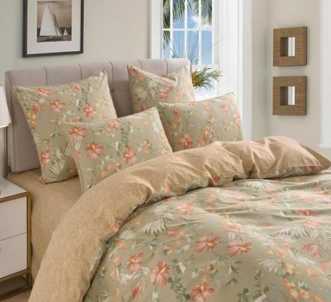 Постельное белье "Sofi de Marko" Сардиния Сатин, 1,5 спальный