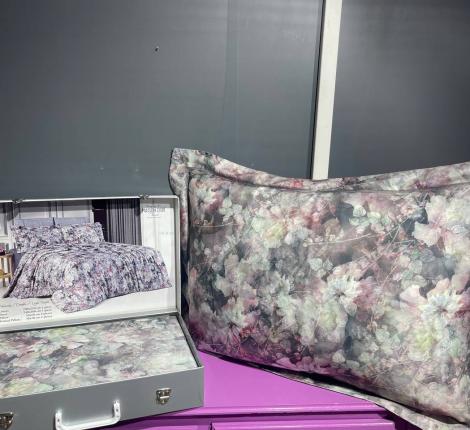 Постельное бельё "Maison D'or" YOLANDA (светло-фиолетовый) Тенсел, Евро