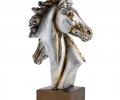 Фигурка декоративная "БЮСТ ЛОШАДЕЙ", 19*9,3*28,5 см