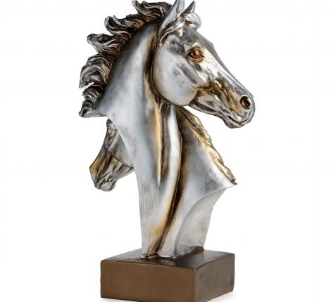 Фигурка декоративная "БЮСТ ЛОШАДЕЙ", 19*9,3*28,5 см