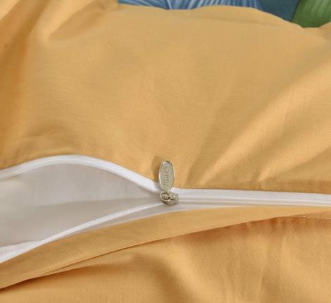 Постельное белье "Sofi de Marko" Элиан (синий) Сатин, 1,5 спальный