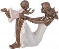 Статуэтка "МАМА С ДОЧКОЙ", 13*5,5*10 см