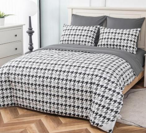 Постельное белье с одеялом "Sofi de Marko" Ришелье №46 Сатин, Евро