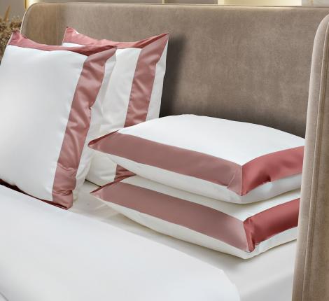 Постельное бельё Sharmes "Caledoscop" Семейный, розовый закат