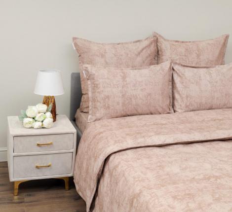 Постельное белье "Sofi de Marko" Стефани (капучино) Сатин, Евро