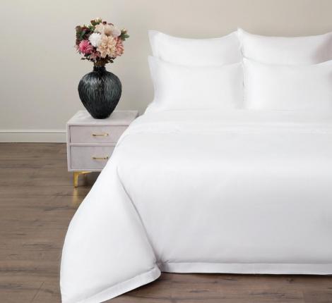 Постельное белье "Sofi de Marko" Иоланда (белая) Сатин, Евро