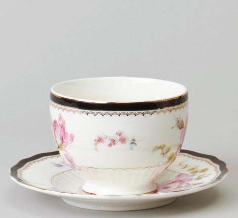 Чайный набор "NOSTALGIE" на 6 персон, 12 предметов (260 мл)