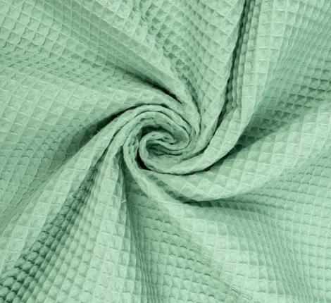 Покрывало вафельное Valtery 160х230, ментоловое