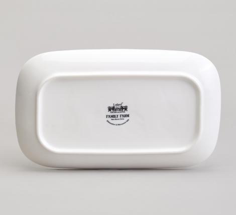 Блюдо прямоугольное "FAMILY FARM", 25*15*2,5 см