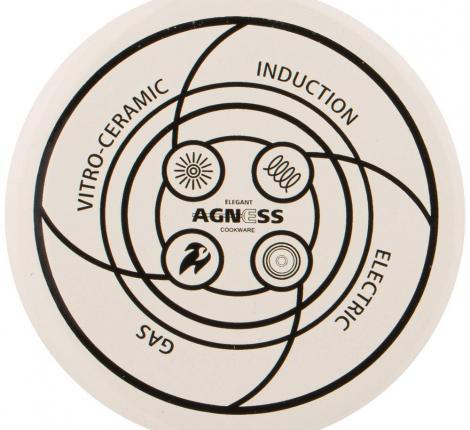 Чайник эмалированный со свистком "ВИВЬЕН", 2,2 л