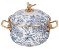 Кастрюля эмалированная с крышкой "ROYAL GARDEN" 950-671, 2,1 л