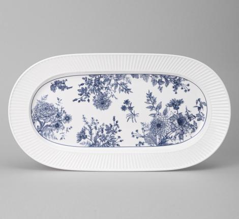 Блюдо овальное "ROYAL BLUE", 35,5*19*2,5 см