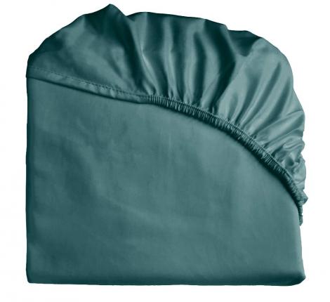 Простыня на резинке "Primavelle" Сатин ДеЛюкс 140х200, Бирюза