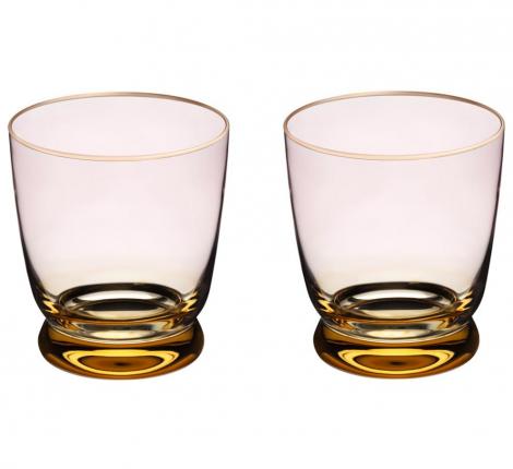 Набор стаканов 2 штуки "TWIST&SHINE" PINK, 360 мл