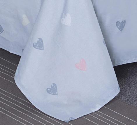 Постельное белье детское "Sofi de Marko" Кактус (голубой) Сатин, 1,5 спальный