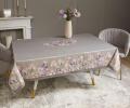 Скатерть с пропиткой "ИРИСЫ" 160х220 см, серый