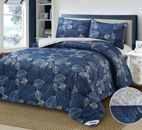 Постельное белье с одеялом "Tango" De Verano Y500-84 Микросатин, Семейный